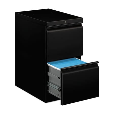 Hon HON, EFFICIENCIES MOBILE FILE/FILE PEDESTAL, 15W X 22.88D X 28H, BLACK 33823RP